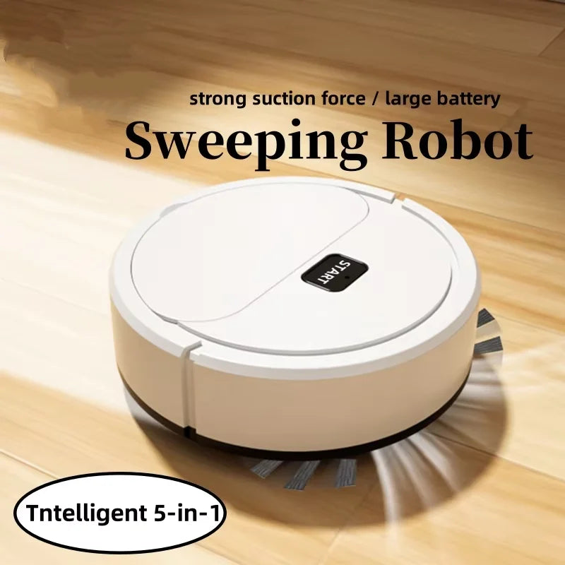 2026 Smart Sweeping Robot Mini Silent Vacuum Cleaner Sweep Mop Brush 5-in-1 Multi-function Cleaning Machine for  Smart Home