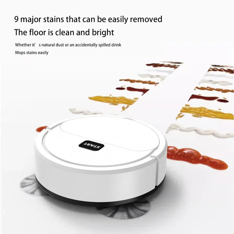 2026 Smart Sweeping Robot Mini Silent Vacuum Cleaner Sweep Mop Brush 5-in-1 Multi-function Cleaning Machine for  Smart Home