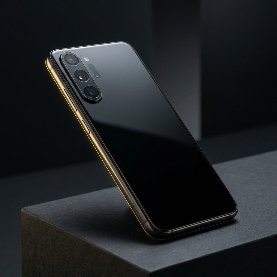 Vertex 5G smartphone, rear camera detail
